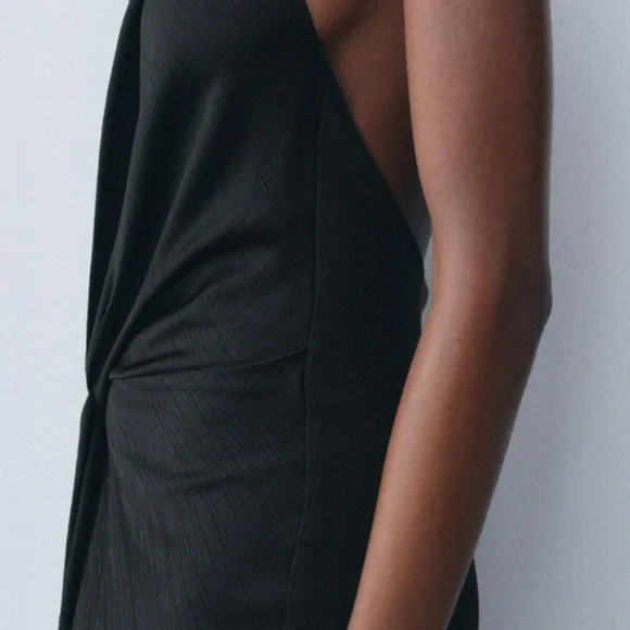 Zara Black Maxi Dress - Picture 4 of 13